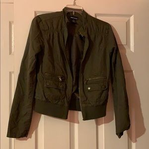 Wet Seal Army Green Jacket